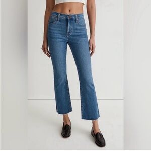 Madewell Mid-Rise Kick Out Jeans Size 25 NWT